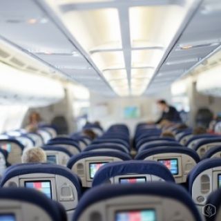 Electronic cigarettes in the plane
