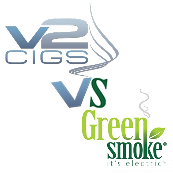 A comparison between two e-cigarette giants – V2Cigs and GreenSmoke