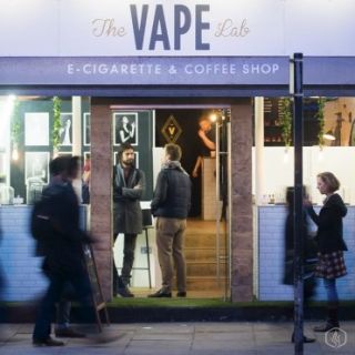 Vapers in London welcome their first e-cigarette coffee shop