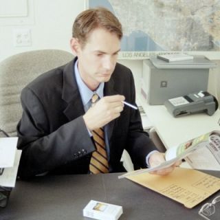 Using electronic cigarettes at work
